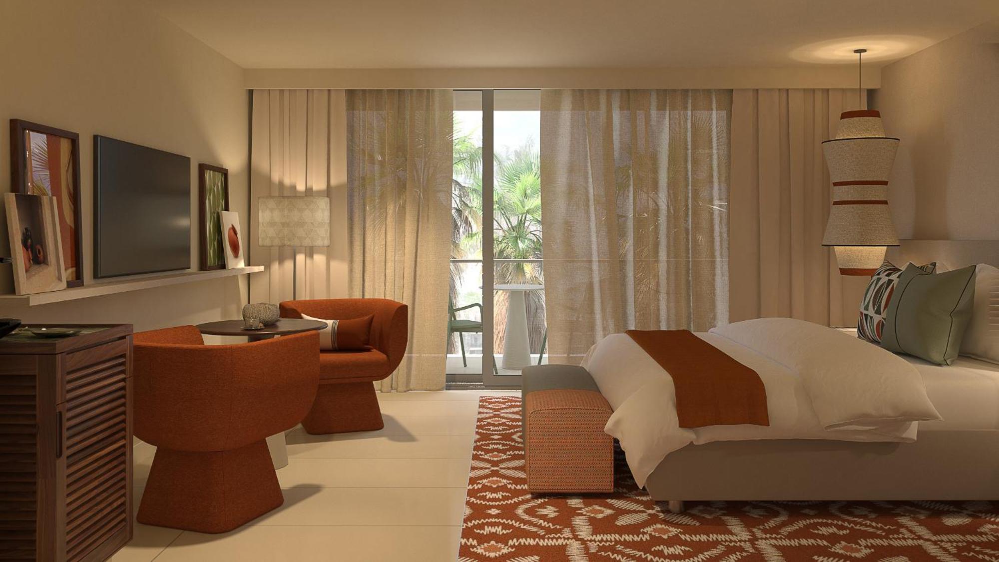 เซาราฟาเอล อัตลันติโก Hotel อัลบูเฟรา ภายนอก รูปภาพ A guest room at the hotel