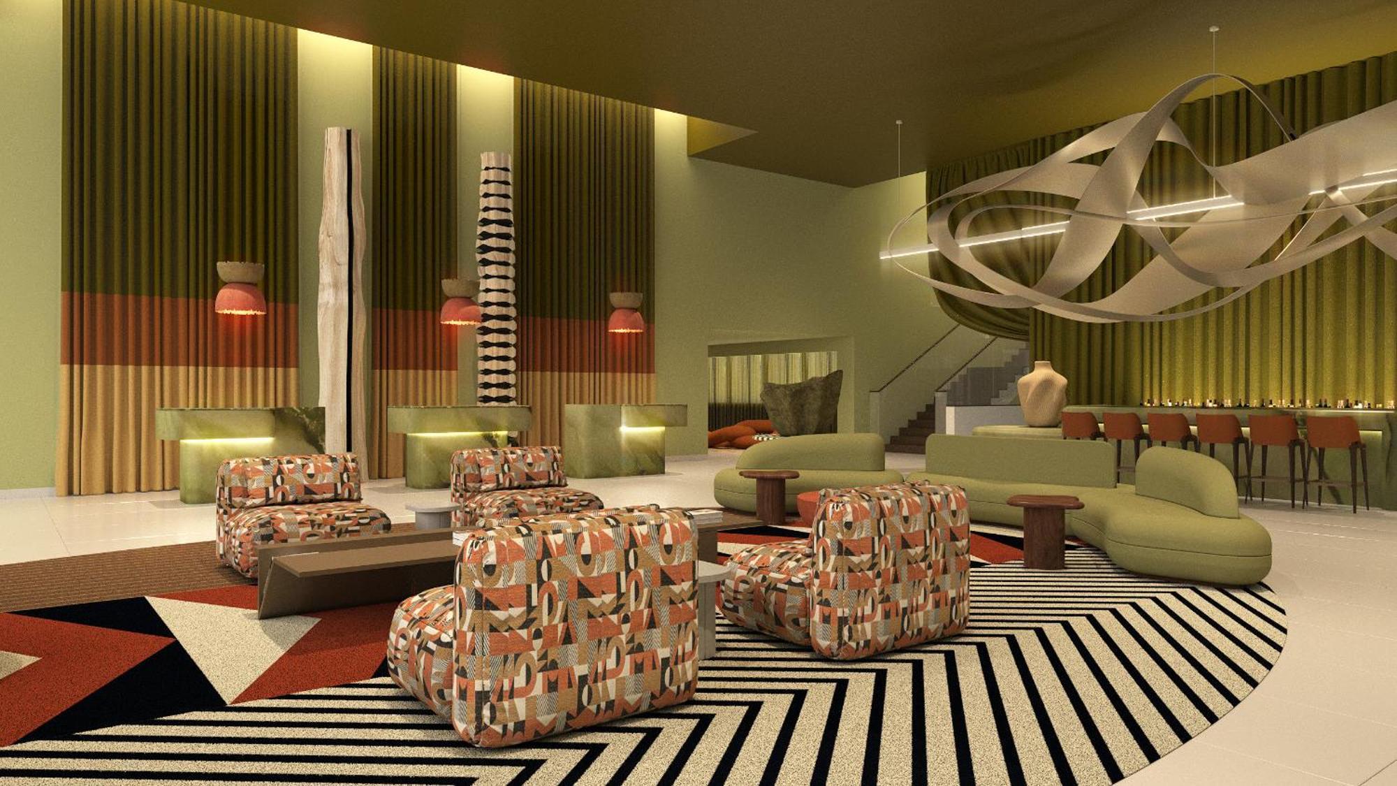 เซาราฟาเอล อัตลันติโก Hotel อัลบูเฟรา ภายนอก รูปภาพ Interior design