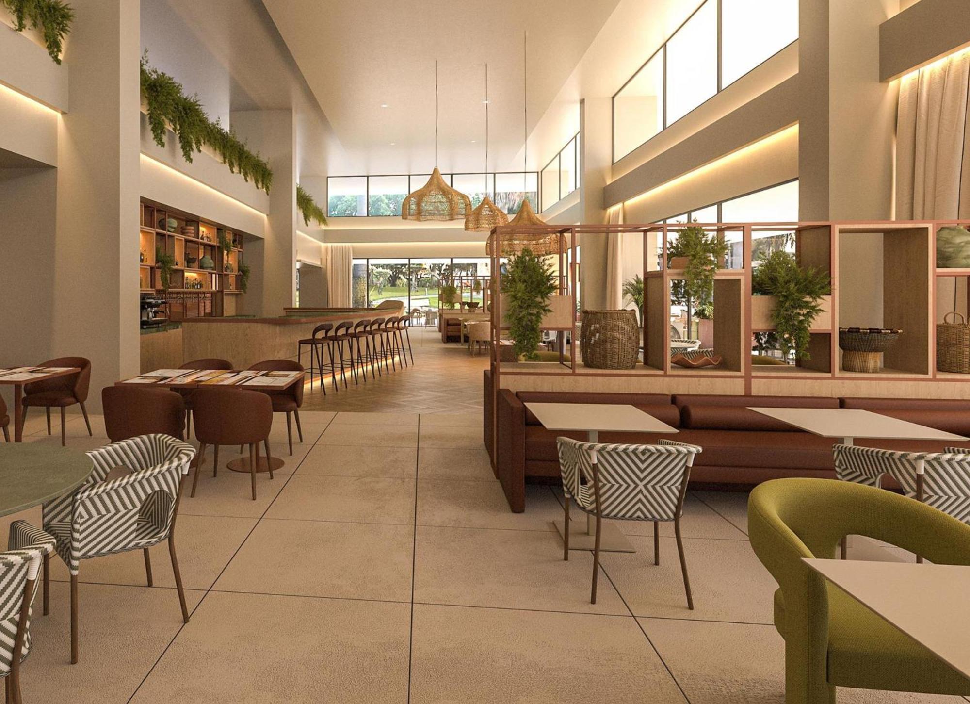 เซาราฟาเอล อัตลันติโก Hotel อัลบูเฟรา ภายนอก รูปภาพ The interior of the new terminal